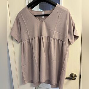 Zenana Size L NWOT Babydoll Tunic